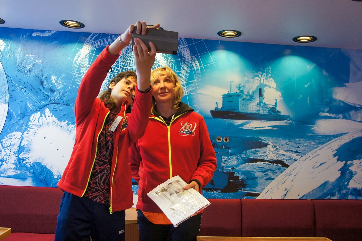     Август 2019 года. Борт атомного ледокола "50 лет Победы". / Фото: Александр Емельяненков / РГ