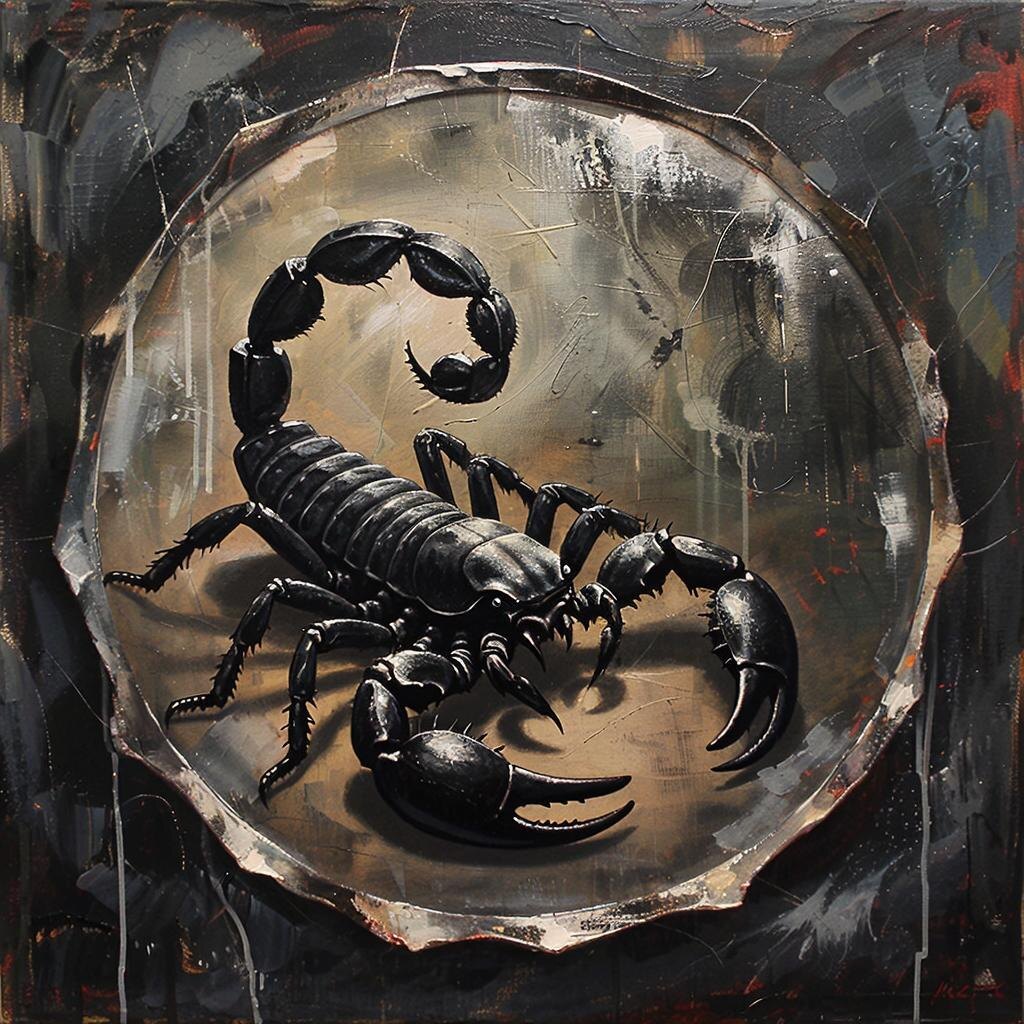 ИИ из всех вариантов нарисовал Скорпиона. Ну значит встречаем энергии Плутона. 