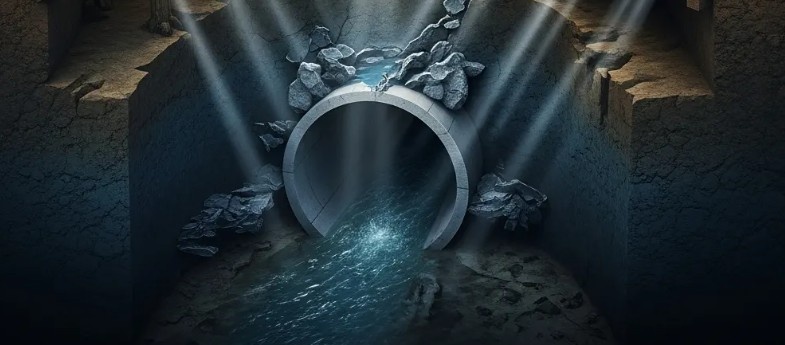 Подземная река под Москвой. Фантазия на тему