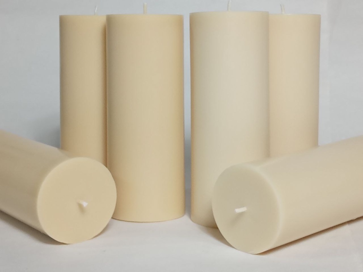 Формовые свечи (фото автора)