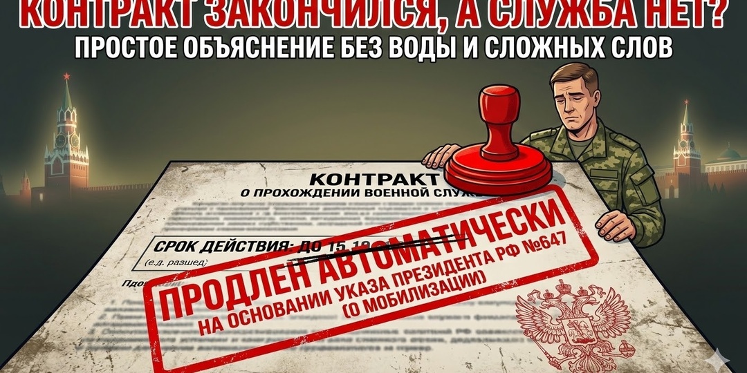СРОК ВЫШЕЛ, А СЛУЖБА ИДЕТ: Почему контракт продлевается автоматически в 2026 году?