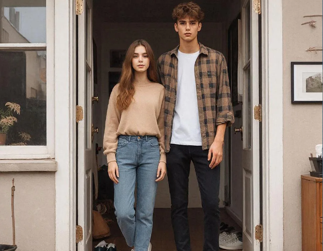 Дочь привела парня в дом