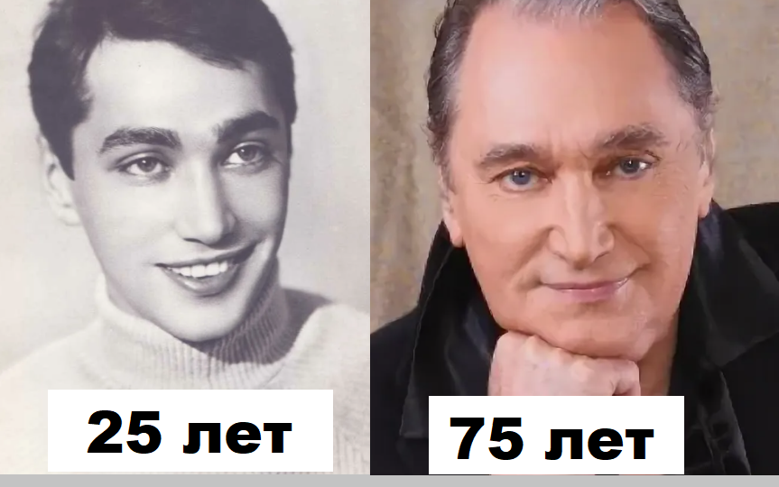 10 наших красавцев-актёров. Как выглядели в молодости и на склоне лет