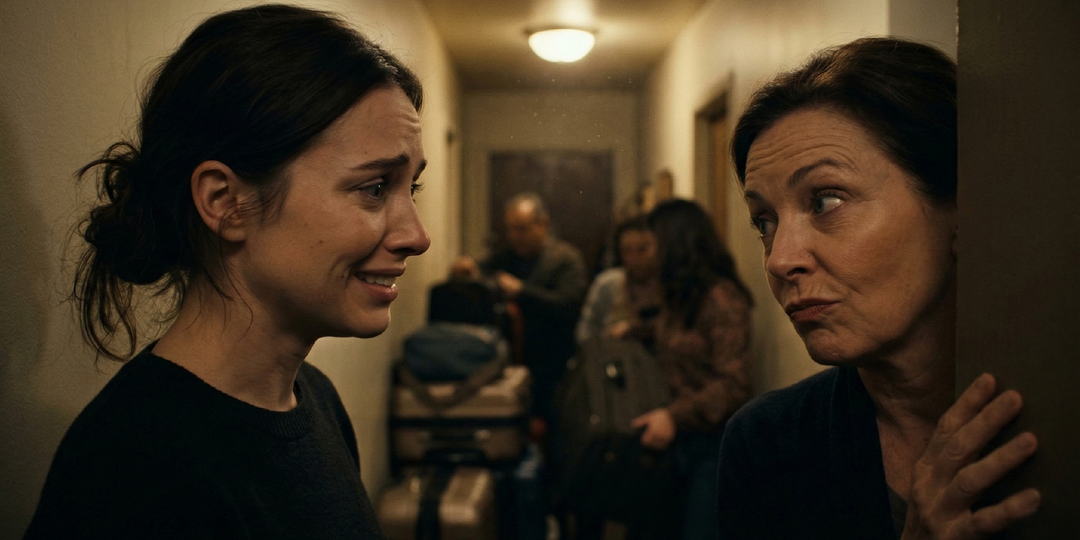 Ой, а мы думали, ты нам рада! — заявила родня мужа, выгружая чемоданы в моей прихожей без звонка