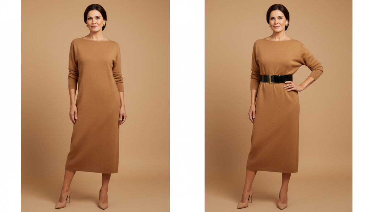 Одна деталь - и платье обретает форму