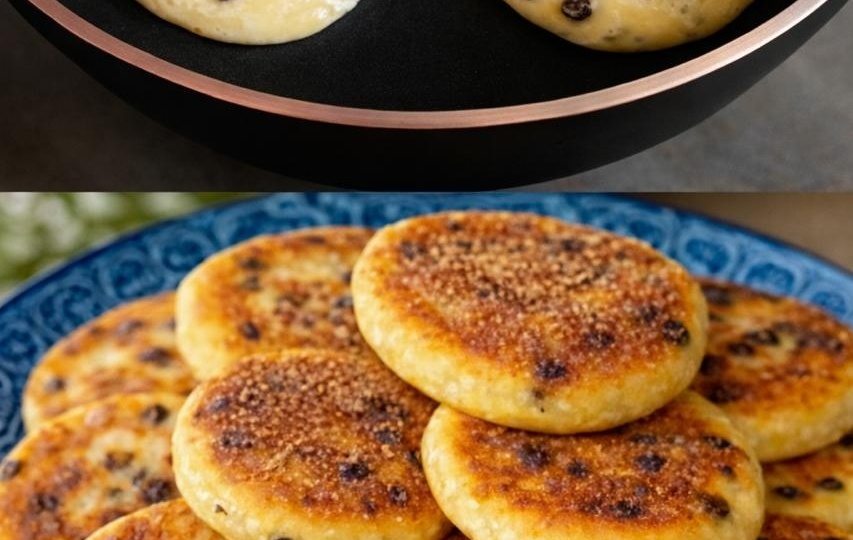 Шоколадные панкейки на йогурте