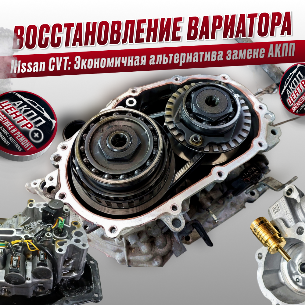 Восстановление вариатора Nissan CVT: Экономичная Альтернатива Замене АКПП