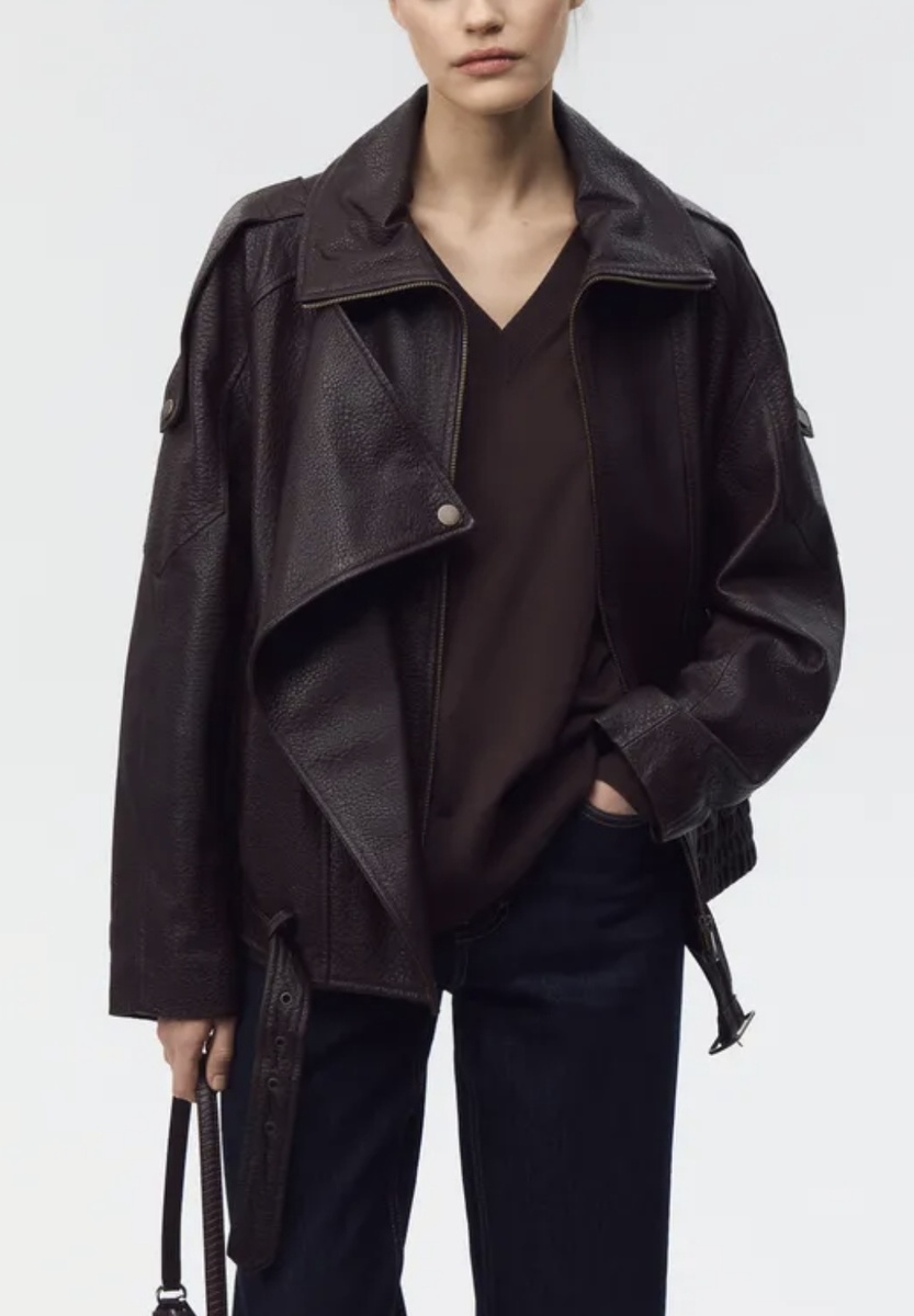 Куртка кожаная Снежная королева, арт сайта 819384003, 29590 руб.
