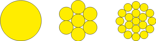 Проводник витой пары имеет диаметр от 0,4 (в горизонтальных конструкциях от 0,52) до 0,64 мм и демонстрирует тенденцию к увеличению по мере роста категории кабеля.

