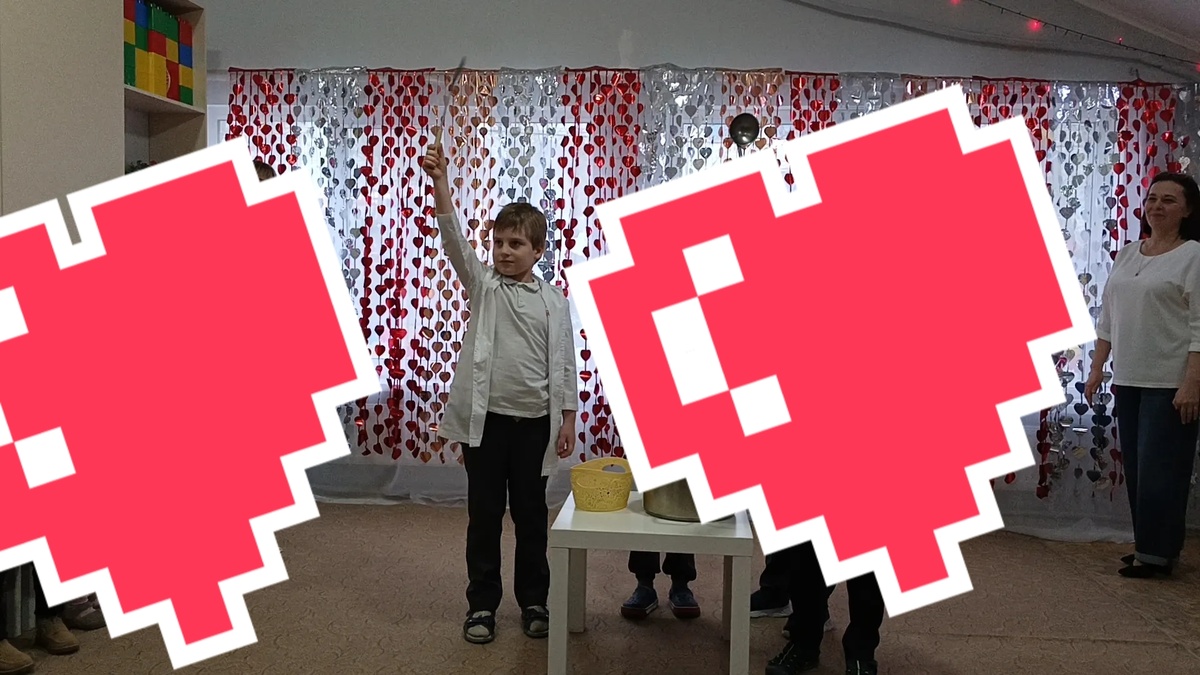 Часть выступления в саду