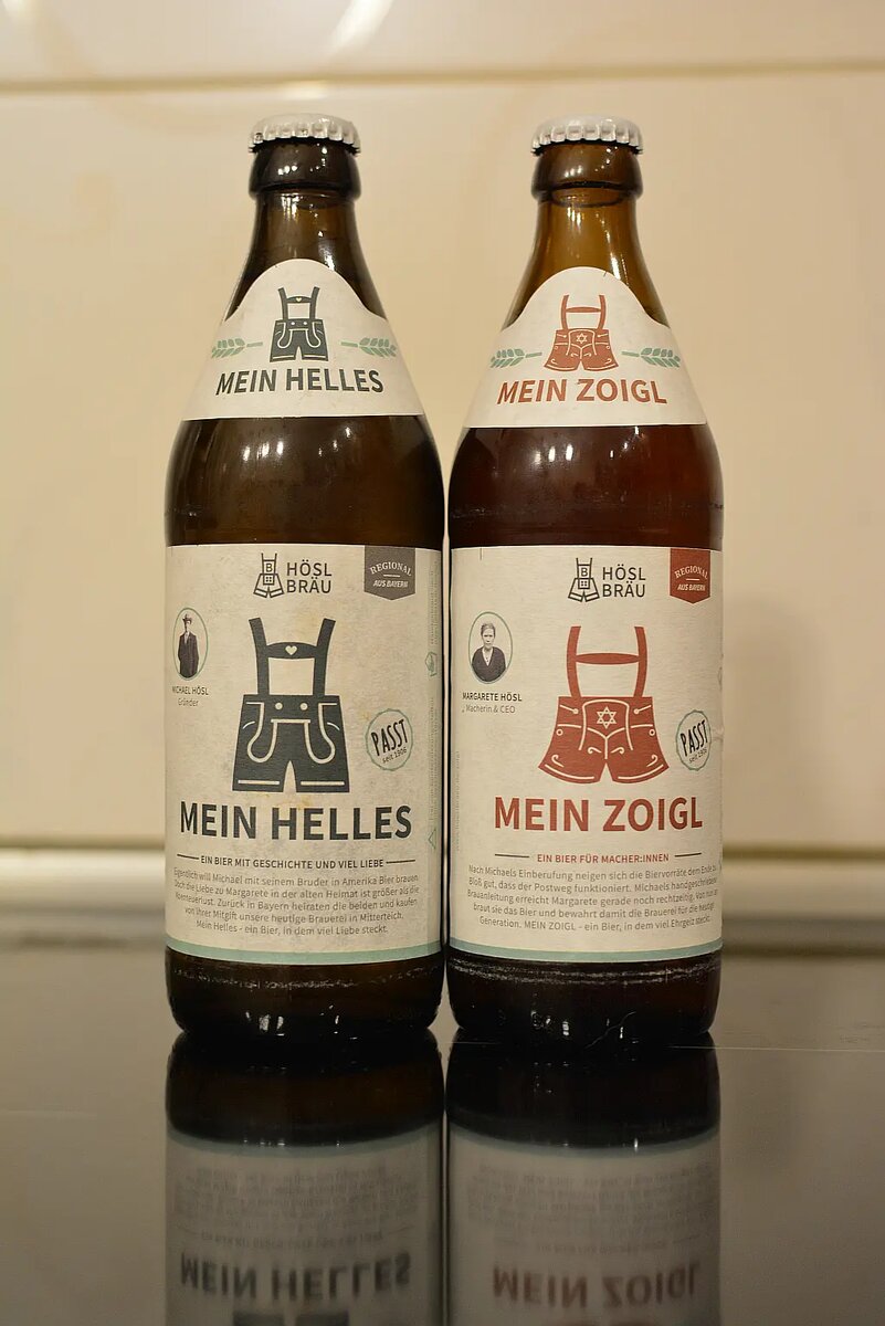 Mein Helles и Mein Zoigl