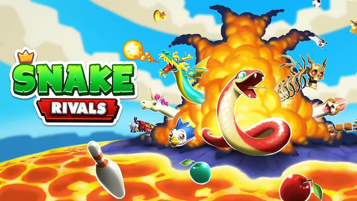 многопользовательская игра в жанре .io, Snake Rivals