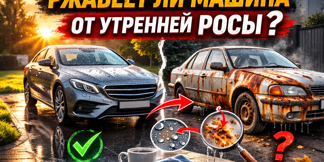 "Тихий уб*йца" кузова: Почему утренняя роса опаснее зимних реагентов