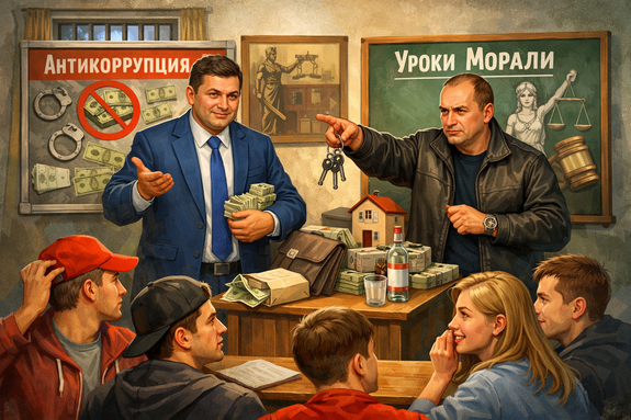    Вор должен сидеть в тюрьме? А в Оби решили иначе: судимые чиновники будут учить молодежь морали и бороться со взяточничеством