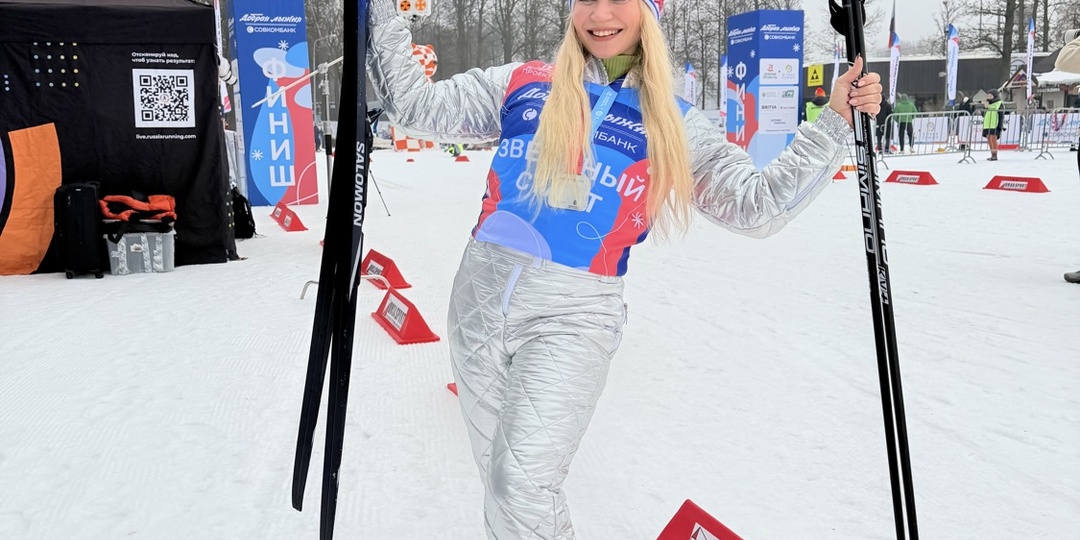 🏅Первый лыжный забег запомнится навсегда!!!