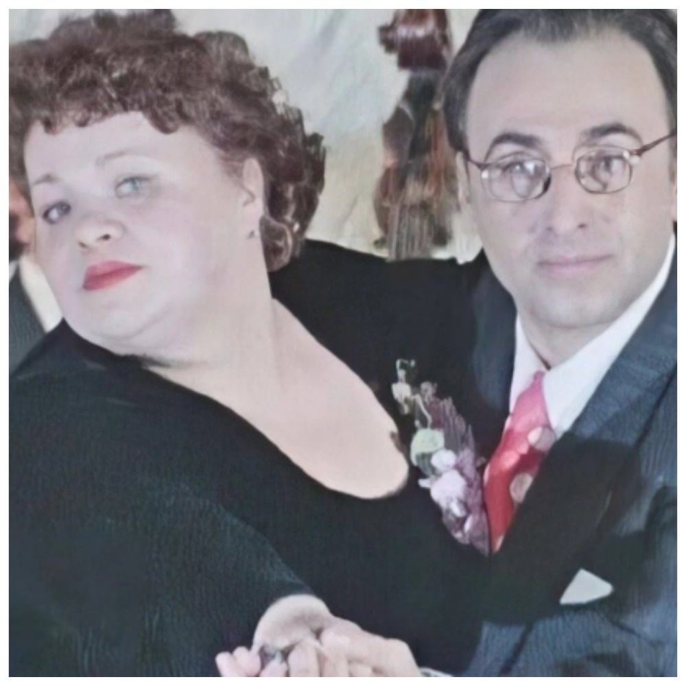 Актриса Нталья Крачковская с мужем звукооператором Владимиром Крачковским