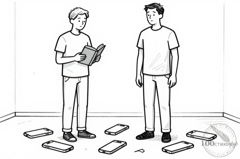 чтение книжки при слабом сигнале