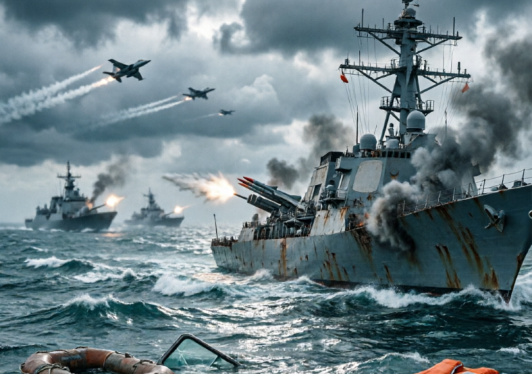 Будни Третьей Мировой. Американский эсминец пылает, иранский корвет идёт ко дну и ад в Персидском заливе. Хроника 5 марта 2026 года