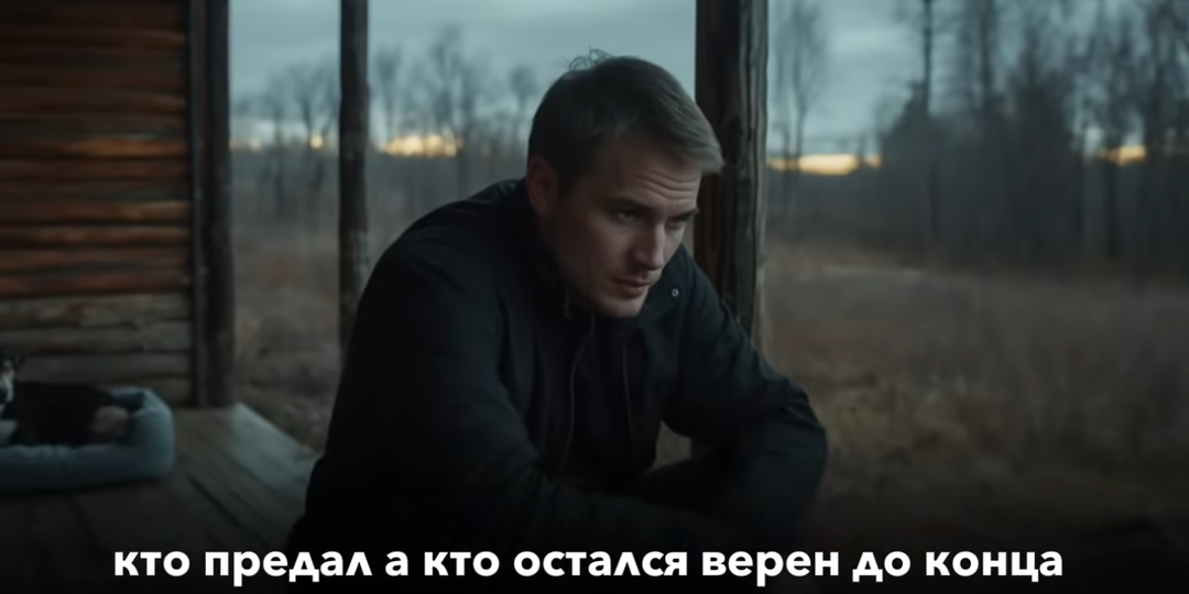 Выйдя из тюрьмы, он вернулся в родную деревню. Оказавшись на крыльце дома, замер от увиденного.