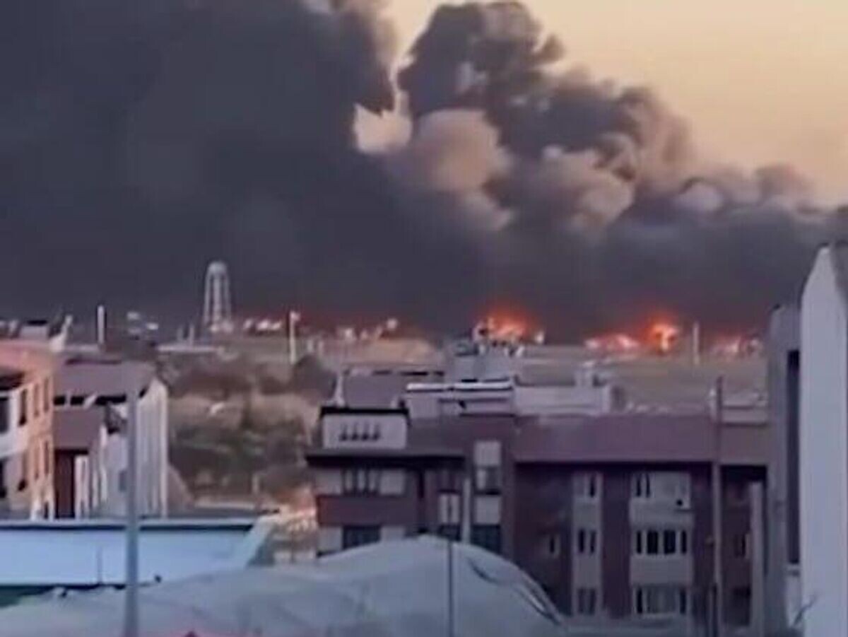    Атака на аэропорт Мехрабад в Тегеране | © Кадр видео из соцсетей