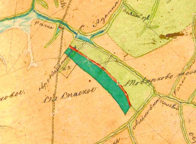 Карта второй половины 18 века