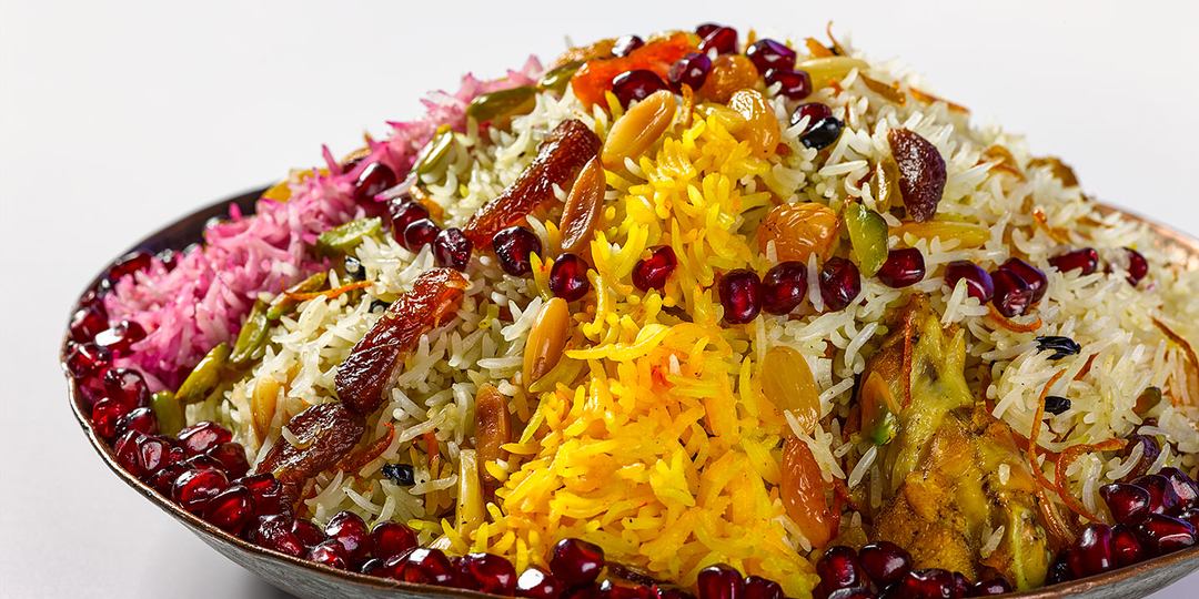 Иранский праздничный плов "Семь Красавиц". Посвящение Низами )