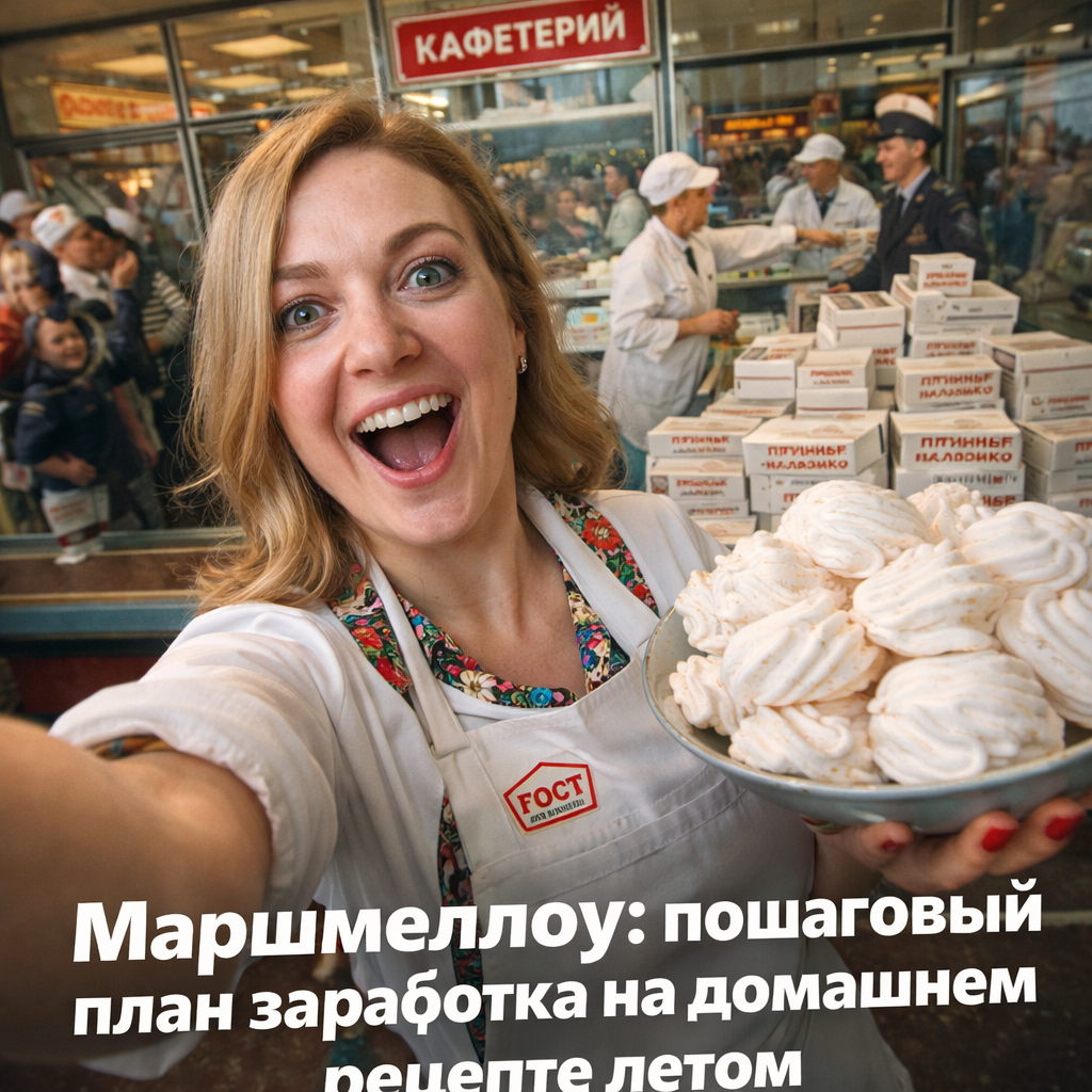    Маршмеллоу: как заработать на домашнем рецепте этим летом. admin