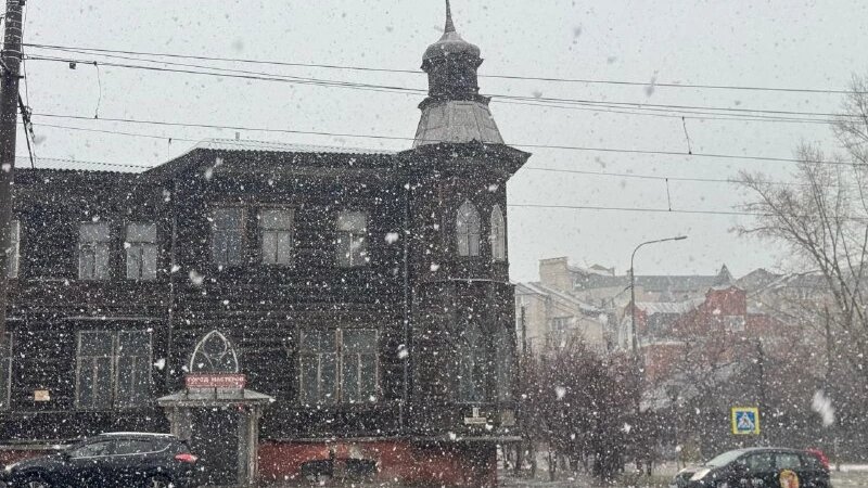     Снегопад в Барнауле Altapress.ru