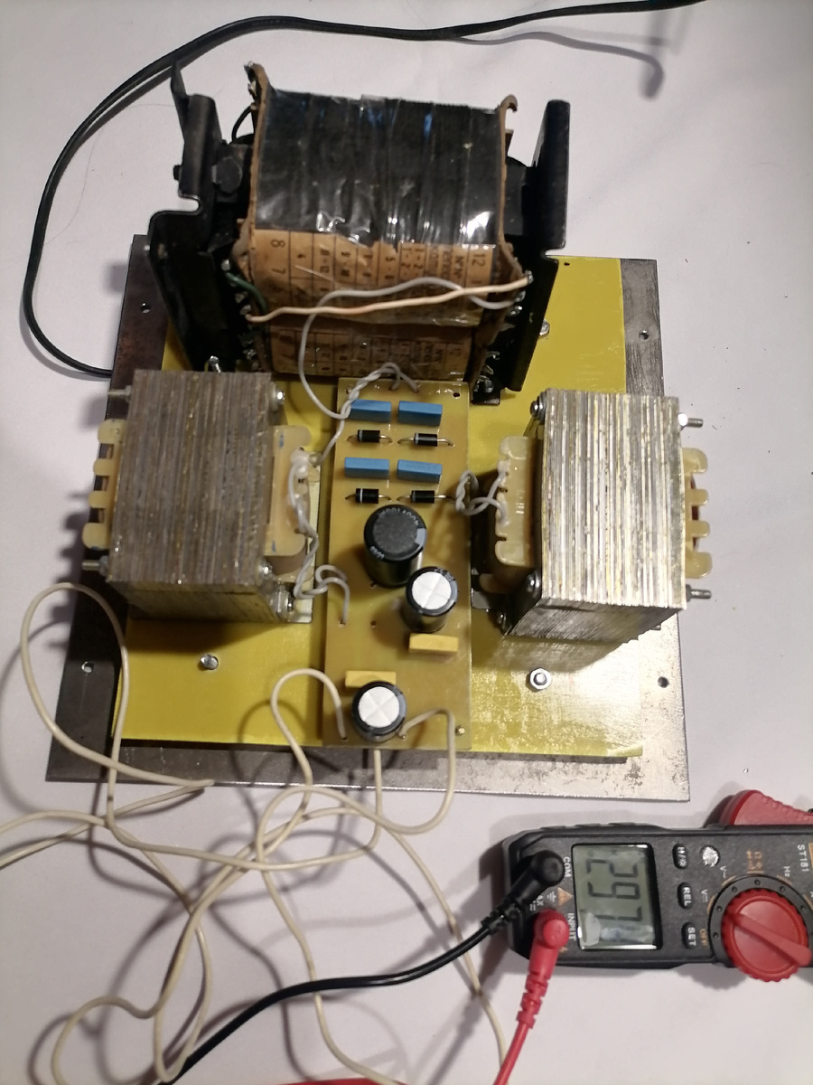 Примеряю на шасси тс180 и дросселя с платой бп