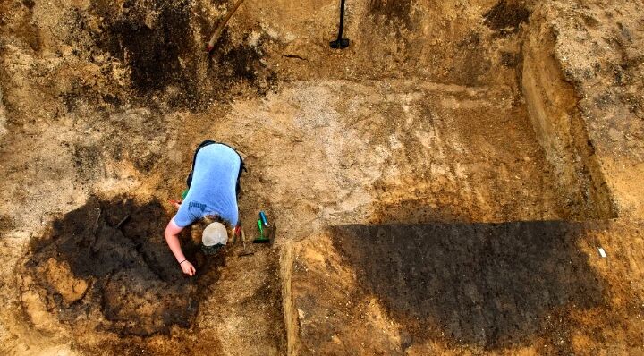 Разведывательные шурфы комплекса Герити.