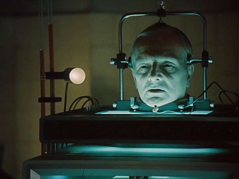 Кадр из фильма "Завещание профессора Доуэля" (1984)