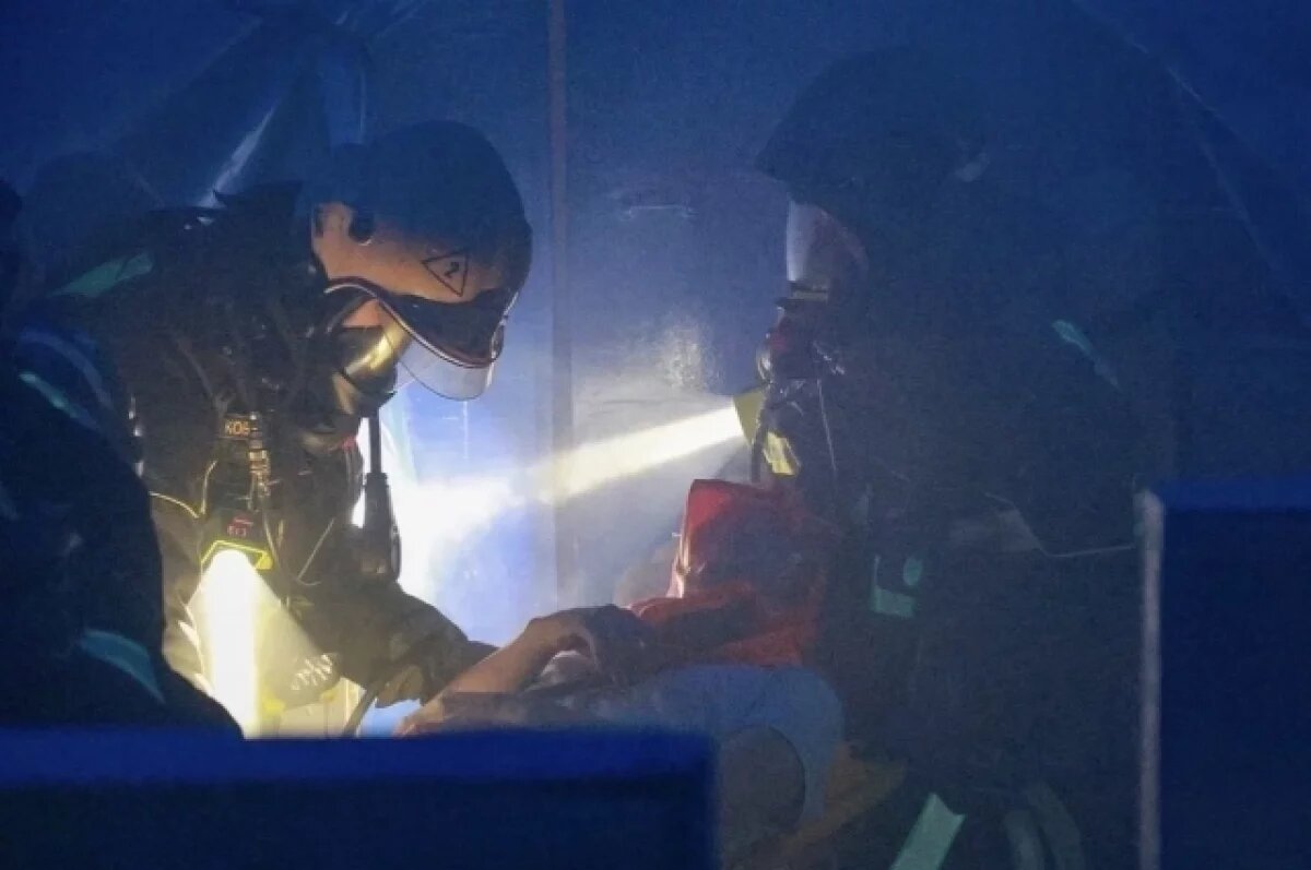    В Змеиногорске мужчина и женщина получили тяжелые ожоги при пожаре в доме