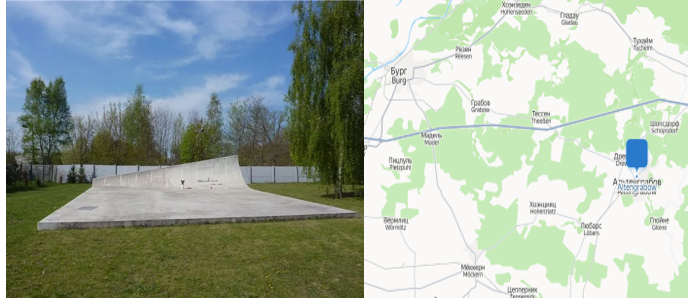 Альтенграбов, Саксония, ФРГ, захоронения военнопленных концлагеря шталаг XI A