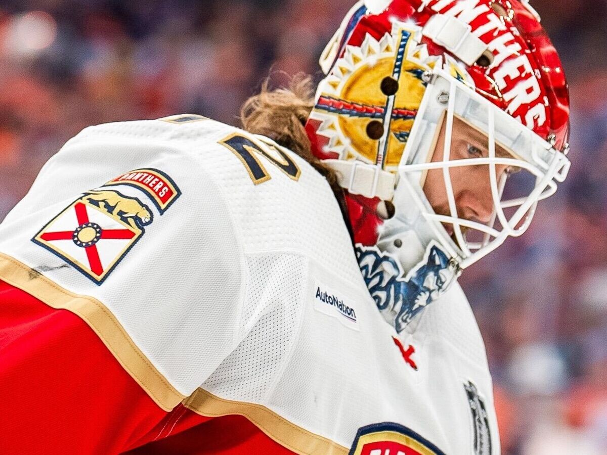    Голкипер "Флориды Пантерз" Сергей Бобровский | © Фото : twitter.com/nhl