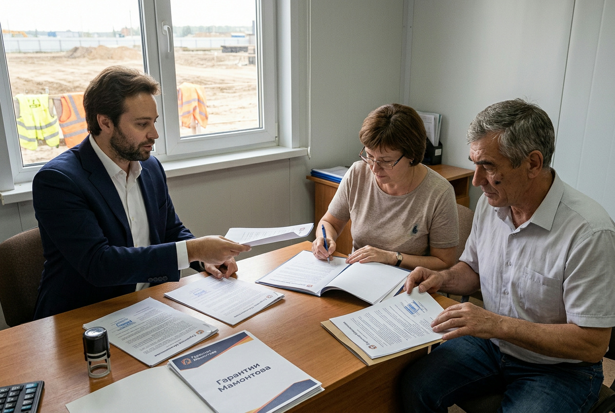 документы для банковской гарантии — пакет бумаг на столе