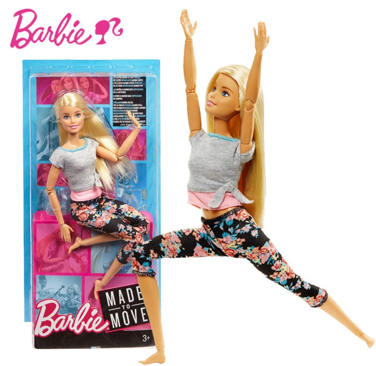 Barbie Made to Move (Wave 2, Blonde) (2018)