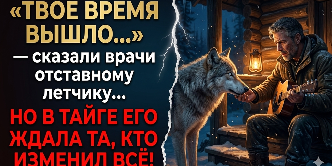 Слепая волчица пришла к дому неизлечимо больного мужчины То, что произошло дальше, не поддается логике