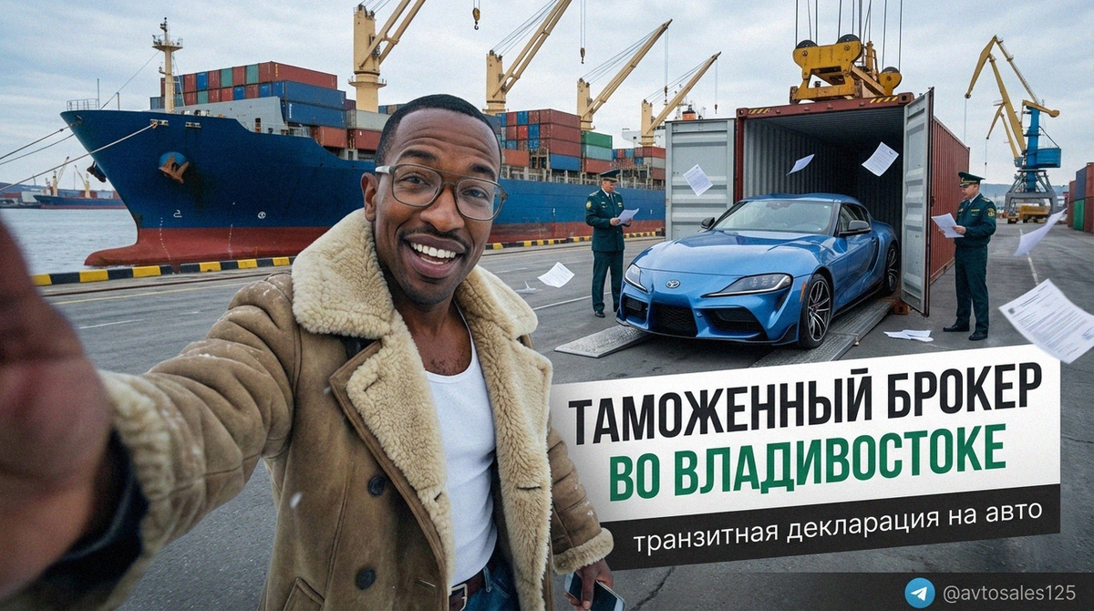    Услуги таможенного брокера во Владивостоке по оформлению транзита на авто Авто Сейлс