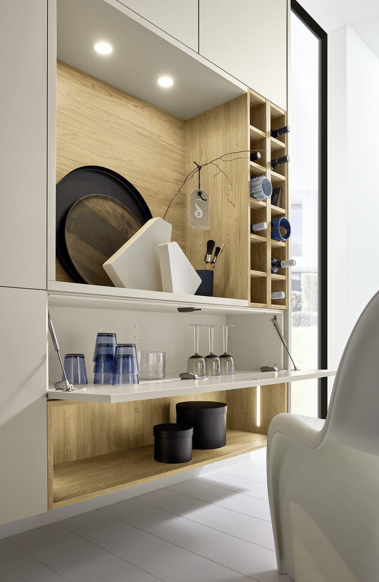 Кухня PERFECT PLUS Sahara soft mat — это не просто кухня, а полноценное пространство для общения и отдыха.