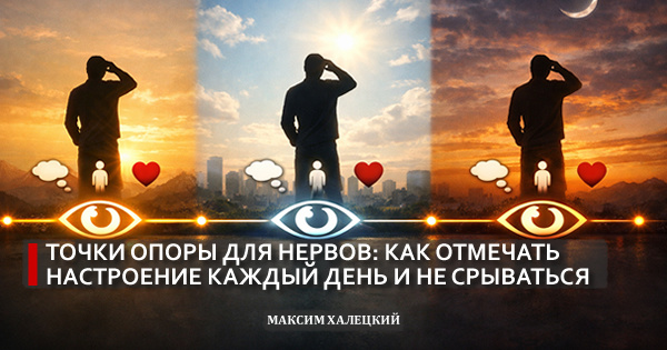 Точки опоры для нервов: как отмечать настроение каждый день и не срываться