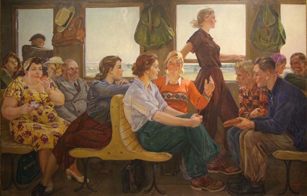     Александр Дейнека. Стихи Маяковского. 1955