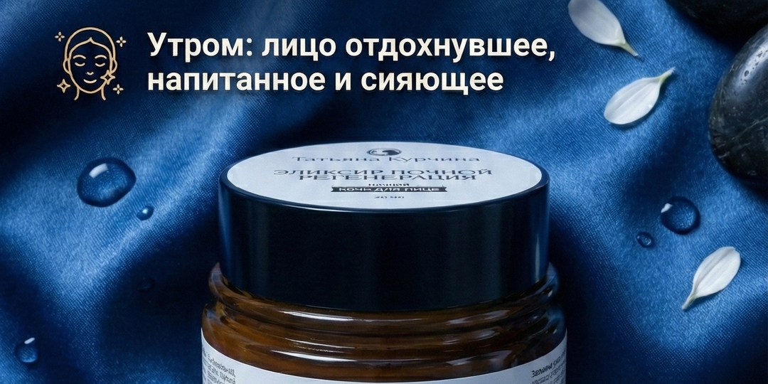 Ночной эликсир для сияющей кожи. Хотите просыпаться с упругой и сияющей кожей?