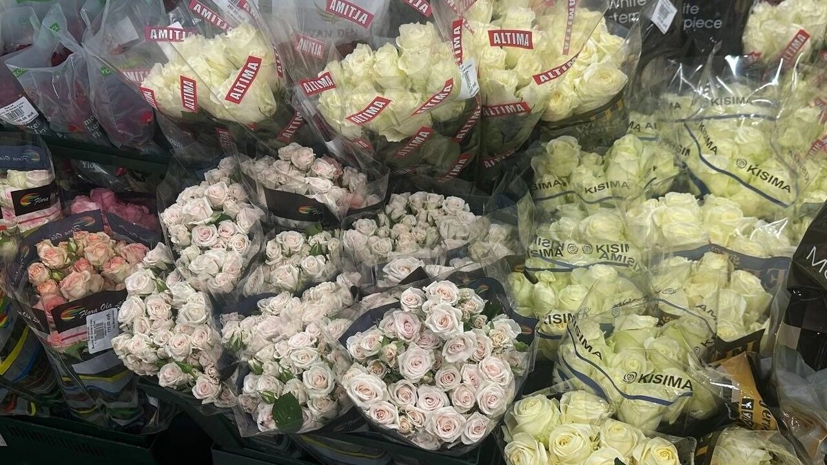    Цветы на базах в Ростовской области хранятся в больших холодильниках в коробках и заводской упаковке.   Анна Ивченко / rostovgazeta.ru