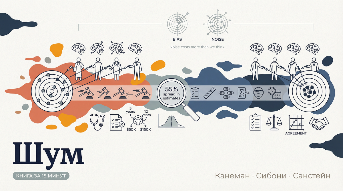 Почему два врача ставят разные диагнозы: разбор «Шума» от Канемана 