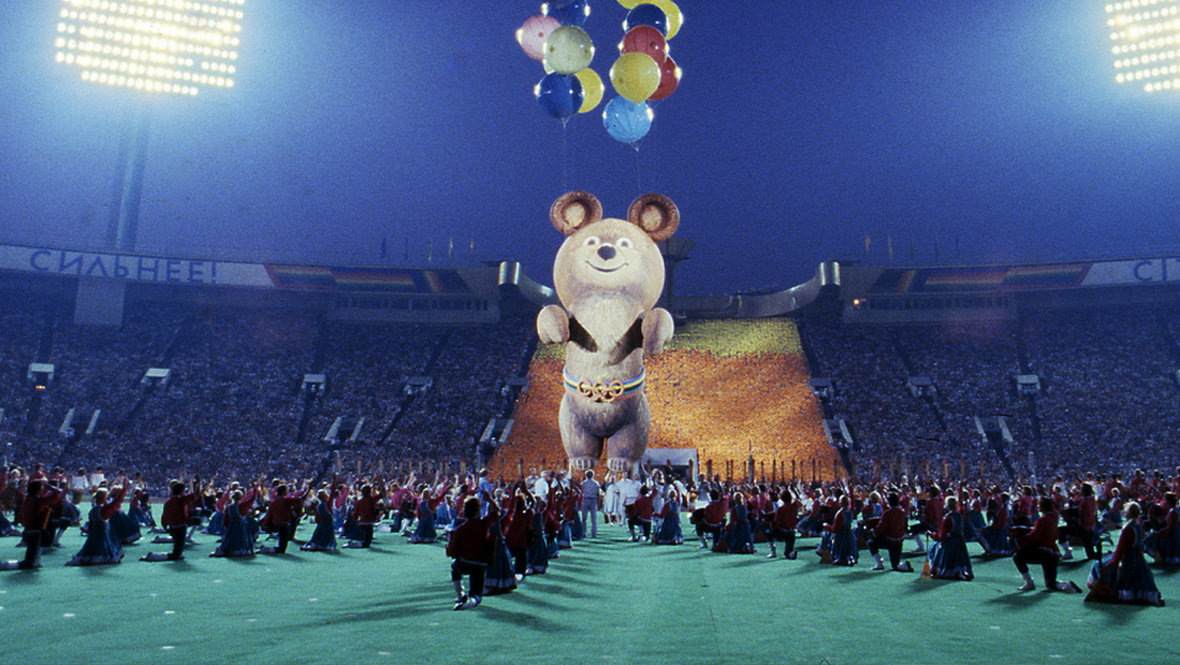 Церемония закрытия Олимпиады 1980