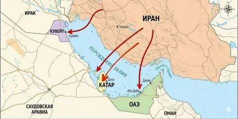 Иран контратакует военные бваазы США.  фото: яндекс.