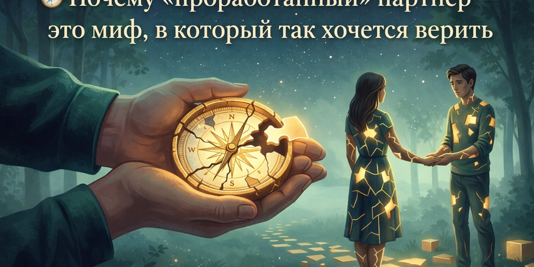 🧭 Почему проработанный партнёр — это миф, в который так хочется верить