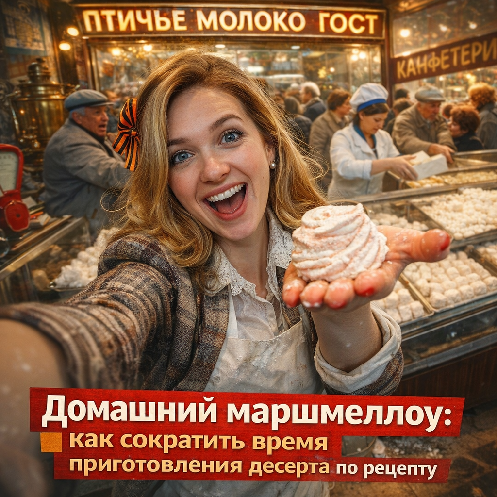    Секреты быстрого приготовления нежного домашнего маршмеллоу. admin