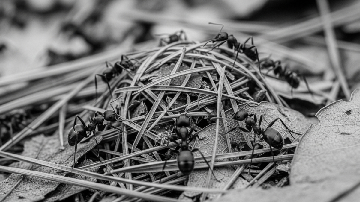 Подземные мегаполисы муравьёв: инженерия природы в действии