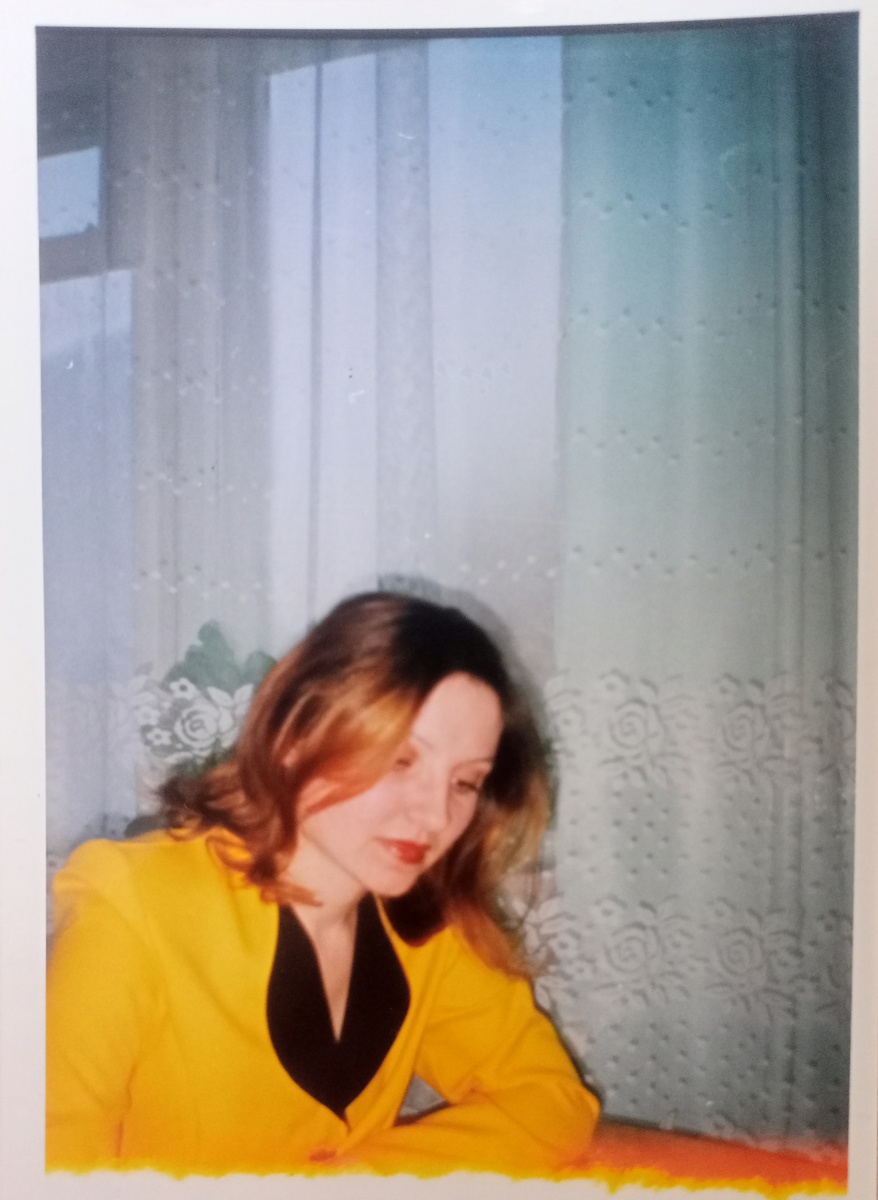 Моё фото 1998г. Проверка тетрадей.